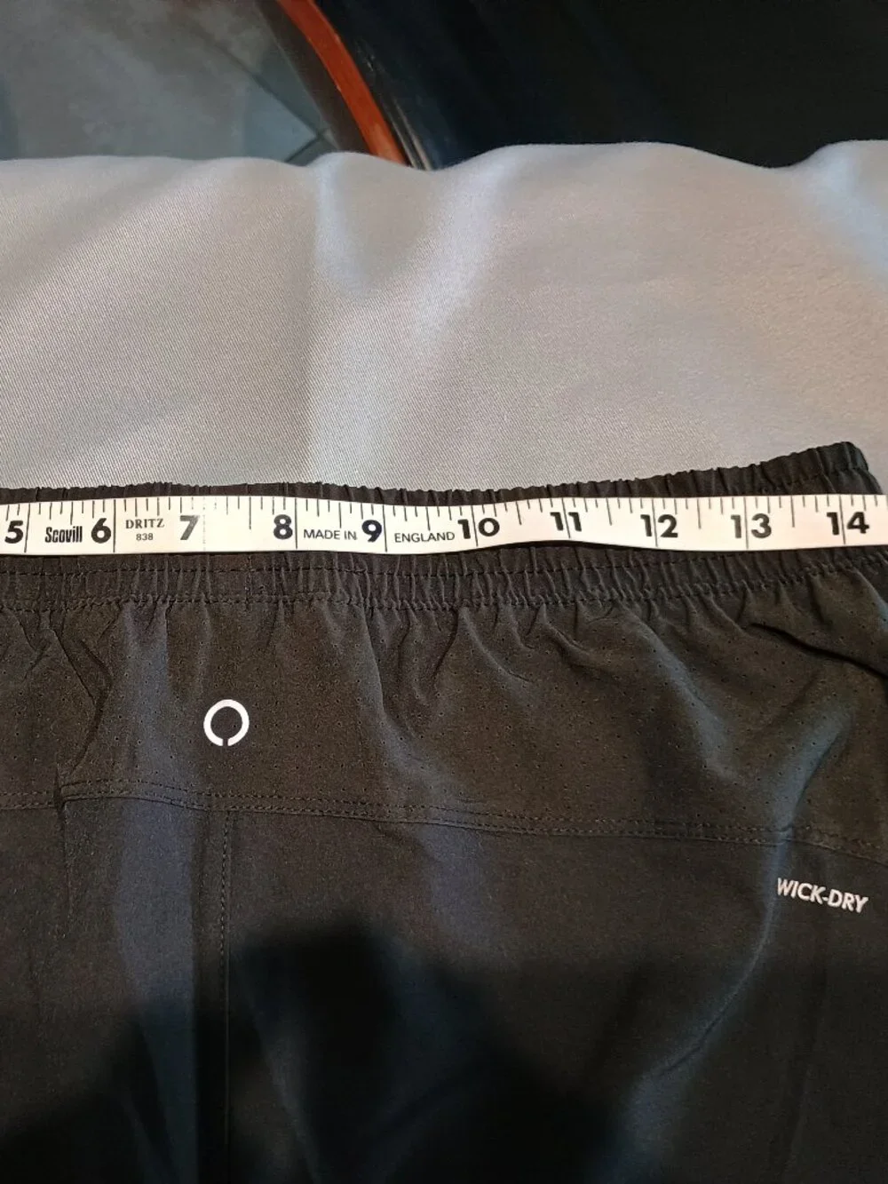 Men's Quick Dry Black Running Shorts With spandex liner